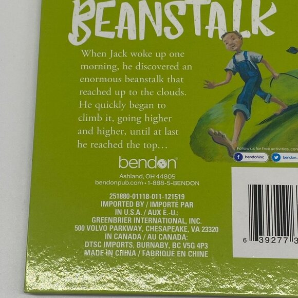 Jack And The Beanstalk By Little Bendon Books - Picture 3 of 11